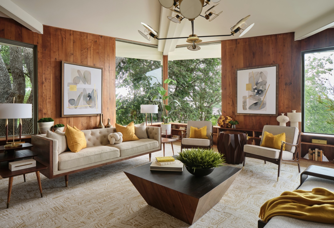 Beautifully finished living room